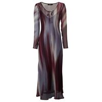desigual vestido largo cira para mujer