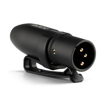 Micrófono Rode VXLR Pro adaptador jack 3,5 mm a XLR con convertidor