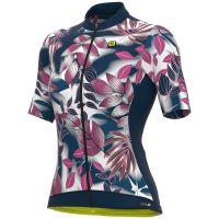 ale womens pr-s garden short sleeve jersey - xs - blue