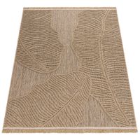 alfombras de interior y exterior colonia beige 80x150 cm