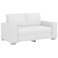sofa de dos plazas 160 cm cuero sintetico vidaxl