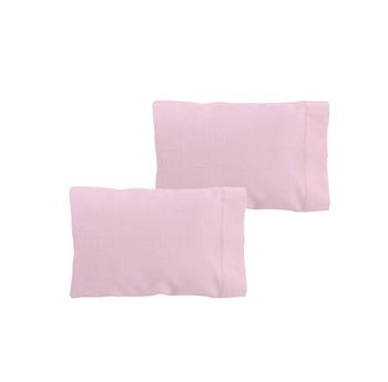 Set dos fundas de almohada donegal 70cm o cama 135cm rosa 