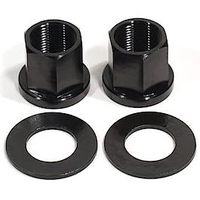 profile male wheelnuts  washers 14mm aluminium