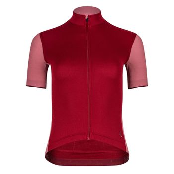 Isadore Signature Women's Short Sleeve Jersey - L - Rio Red/Mesa Rose