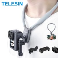 telesin soporte de cuello para gopro hero 13 12 11 10 9 8 7 6 5 insta360 dji osmo action smartphone accesorios magneticos gopro