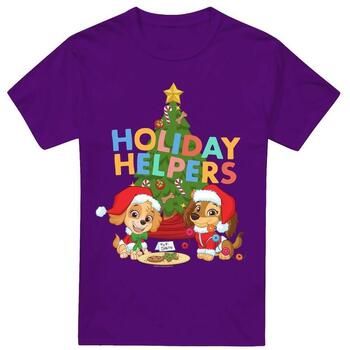Dessins Animés Camiseta Holiday Helpers para hombre