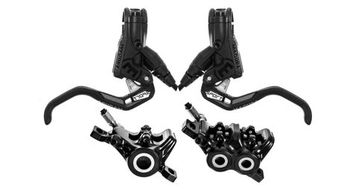 Par de frenos de disco magura mt trail sport  sin disco  negro
