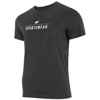 4F Camiseta SS23TTSHM539CIEMNYSZARYMELAN para hombre