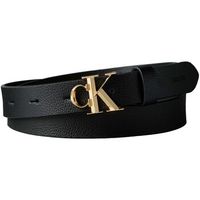 calvin klein jeans cinturon facet ck buckle pebble strap 25m para mujer