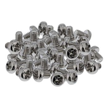 Kit de Tornillos InLine 77783A M2 Rosca Completa 50 Unidades
