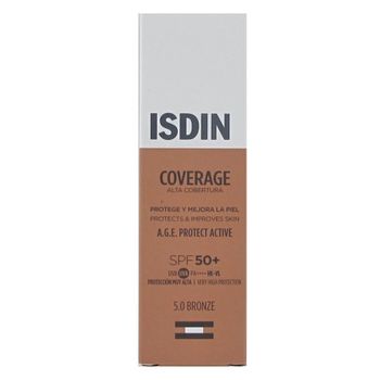 Isdin Coverage AGE Protect SPF50+ Color 5.0 Bronce 30 g
