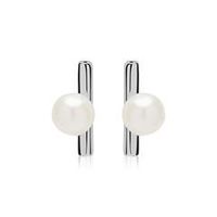 pendientes de plata 925 con perlas