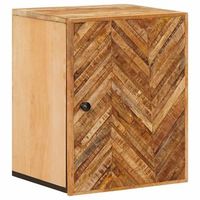 mueble colgante marron 38 x 335 x 48 cm madera de mango maciza vidaxl