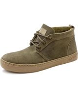 de natural world bota de hombre 6722h adur de de piel serraje castano