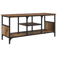 mueble de tv  mueble de salon  gabinete de tv madera vieja 100 x 35 x 45 cm