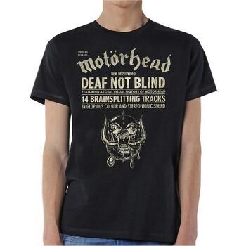 Music Camiseta manga larga Deaf Not Blind para hombre