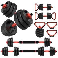 juego de mancuernas ajustables de 20 kg para entrenamiento en casarattantree