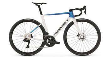 Bicicleta de carretera megamo pulse 05 shimano ultegra di2 12v 700 mm blanco azul 2026