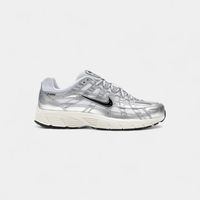 nike deportivas moda p-6000 white metallic silver flat silver black para mujer