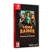 tomb raider i-iii remastered starring lara croft - juego switch