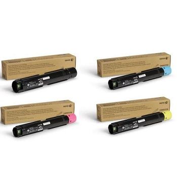 Original Multipack Xerox VersaLink C7000N Printer Toner Cartridges (4 Pack) -106R03758