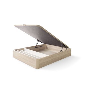 Canapé Con Zapatero Abatible De Madera 150x190 Gran Capacidad Cambrian