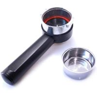 brazo portafiltro con filtro presurizado de 2 tazas compatible con cafetera saeco