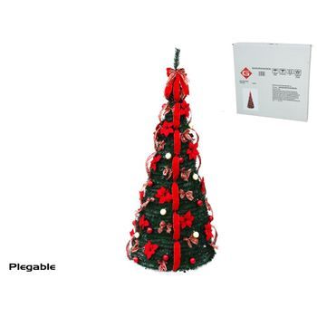 Árbol Navidad Con 4 Cintas 60x150 Cm