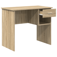 escritorio fang con cajon y compartimento natural 75x90x49 cm