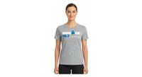camiseta de manga corta para mujer ironman 70 3 jonkoping gris