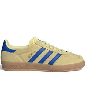 de ADIDAS GAZELLE INDOOR JH5406 POWDER - ROYAL BLUE - CLOUD WHI YELLOW