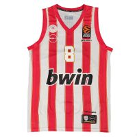 camiseta luca vildoza euroliga olympiacos gsa primera equipacion