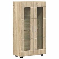 aparador florin 555 x 29 x 100 cm roble sonoma vidaxl