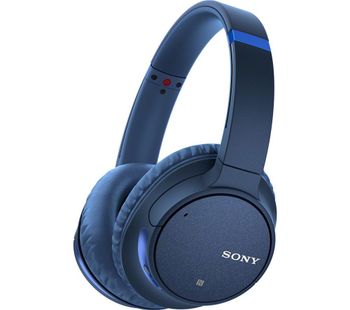 SONY WH-CH700N Wireless Bluetooth Noise-Cancelling Headphones - Blue, Blue