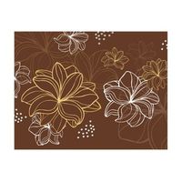 papel pintado 3d - autumnal flora 250x193 cm