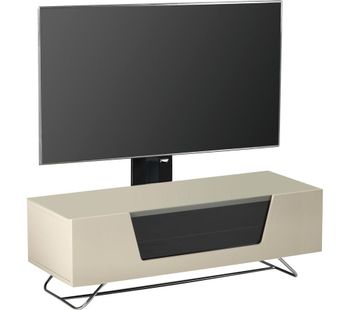 Chromium 2 Cantilever CRO2-1200BKT-IV 1200 mm TV Stand with Bracket - Ivory, Ivory