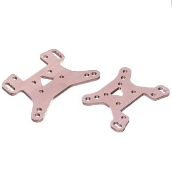 Juego de tablero de amortiguadores de aleación de aluminio Wltoys 144001 EAT14 1/14 modelos de vehículos de alta velocid