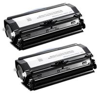compatible multipack dell 3330dn printer toner cartridges 2 pack -593-10839