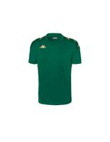 camiseta de fitness kappa gianto infantil verde