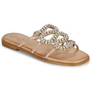Exé Shoes Sandalias 543-ORO-LEATHER-NATURAL para mujer