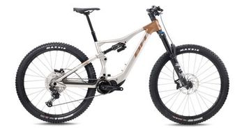 Bh ilynx  sl enduro 9 4 mtb electrica con suspension total shimano deore xt 12v 630wh 29   gris dorado