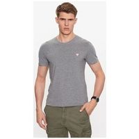 guess tops y camisetas m2yi24 j1314 core tee-mrh marble heather para hombre