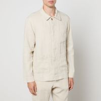 nn07 olav linen overshirt - s