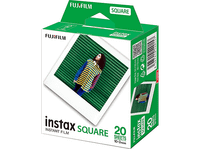 papel fotografico - fujifilm instax square iso 800 con borde blanco pack de 20 fotografias