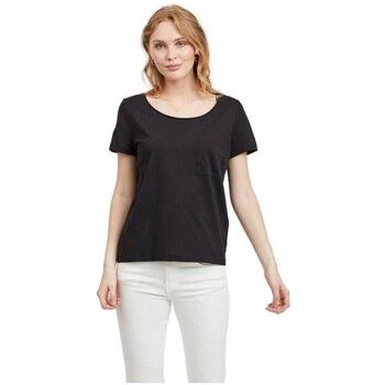 Vila Camiseta Susette T-Shirt - Black para mujer