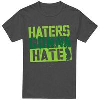 spongebob squarepants camiseta haters gonna hate para hombre