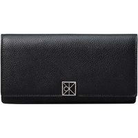 calvin klein jeans bolso de mano emblem hw pebble long bifold para mujer