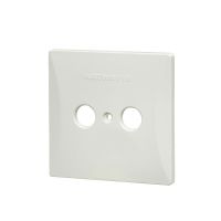 placa de pared kathrein esz 52 blanco 80 mm x 80 mm