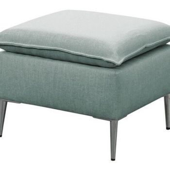 Puf Providence 147, Turquesa, Tapiz, 45x50x50cm