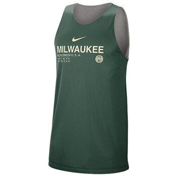 Nike Camiseta Nba Milwaukee Bucks Standard Issue Reversible para hombre